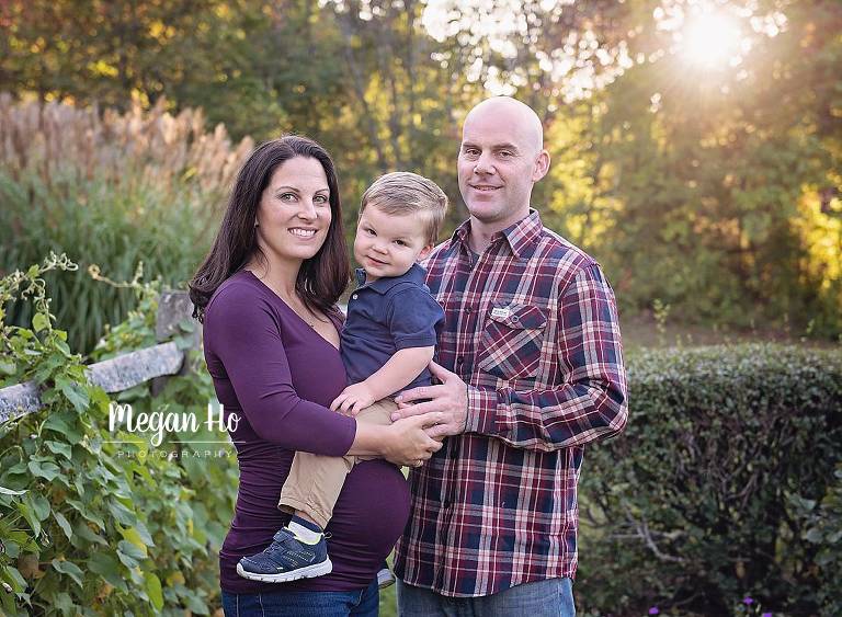 beautiful soon to be family of four nh maternity portraits
